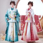 Ming Dynasty Han Suit Bijia waist length skirt