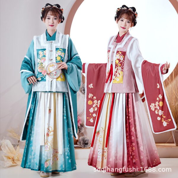 Ming Dynasty Han Suit Bijia waist length skirt