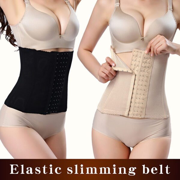 Mesh six-breasted belly belt body sculpting clothes postpartum belly reduction restraint waist belt waist belt waist clip