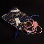 Chinese Bronzing Cotton Drawstring Pocket Retro Jewelry Spice Breathable Packaging Bag Red Cloth Bag Jewelry Bracelet - Image 2