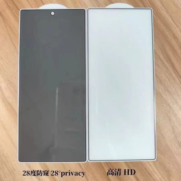 Applicable to Samsung Z Fold7 folding screen external screen tempered film Zflip7 HD ZFold7 anti-peeping protective film