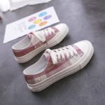 Winning autumn and winter Japanese canvas shoes female students small fresh soft girl cute JK style basic flat shoes - Image 4