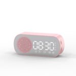 Cross-border Clock Speaker Bluetooth Speaker Gift Clock Alarm Clock Smart Speaker Subwoofer Card Desktop Small Speaker - Image 3