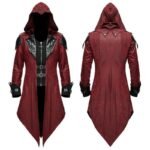 2022wish Amazon new European and American medieval Halloween retro stitching jacket male gothic dark costume - Image 2
