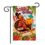 Amazon Cross-border Thanksgiving Garden Flag Turkey Pattern Flag European and American Festival Outdoor Garden Decoration Wholesale - Image 6