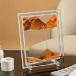 Creative hourglass ornament liquid decompression quicksand painting office desktop living room bedside table decoration birthday gift - Image 2