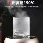 High borosilicate glass sealed jar straight glass bottle tea jar transparent seasoning box dried fruit food storage bottle sugar jar - Image 4