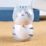 Ceramic Kitty Ornament Creative Home Decoration Handicraft Cute Desktop Birthday Gift Japanese Healing Object - Image 4