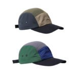 Retro color-blocking casual baseball cap