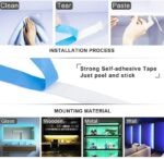 New cross-border led light strip 5v USB bluetooth 5050 2835 rgb magic set strip light - Image 3