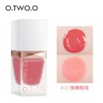 O.TWO.O natural dazzling color liquid blush long-lasting matte silky delicate rouge beauty makeup SC023 - Image 9
