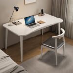 Computer desk simple all solid wood desk home study desk bedroom desk student writing desk simple small desk - Image 3