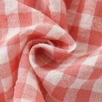 Spot malwee summer European and American small and medium-sized children's clothing animal cotton short-sleeved plaid girls children's clothing dress - Image 4