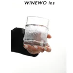 Limited ice cup hand feeling cup high-end whiskey glass Japanese glass super close-fitting wine glass beer glass - Image 3