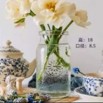 Mi Li Fengwu Nordic vase glass light luxury high-end high-end water-raising flower arrangement ins wind living room flower decoration - Image 4