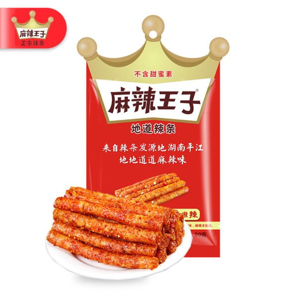 Spicy Prince Net Red Spicy Strips 90g/73g Snacks Snacks Spicy Flavor Leisure Food Abnormal Spicy Snacks Wholesale