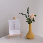 Ceramic Vase Ornament Living Room Flower Arrangement Ins Style Home Wabi Sabi Style Soft Decoration B&B Dining Table Study Room Flower Vessel - Image 2