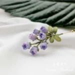 Diy micro hook pure copper brooch accessories - Image 4