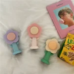 Retro rechargeable flower leafless small fan - Image 3