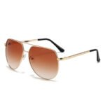 New 2625 sunglasses men's sunglasses metal full frame sunglasses double beam sunglasses sunglasses manufacturers straight - Image 3