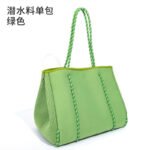 Self-supporting punching diving material beach bag mother bag manufacturer large capacity ladies beach bag - Image 8