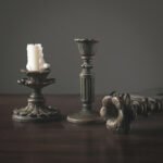Retro candlestick decorations