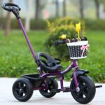 Children's tricycle 1--3 stroller bicycle bicycle baby stroller car infant stroller child cart cloud - Image 2