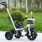 Children's tricycle 1--3 stroller bicycle bicycle baby stroller car infant stroller child cart cloud - Image 3