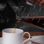 Thickened glass graduated coffee sharing cup