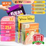 Xitianlong Japanese-style minimalist transparent storage box multifunctional desktop storage box book mask storage 1 pack large