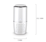 Factory direct sales of new smart car desktop office car air purifier water cup formaldehyde negative ion removal - Image 3