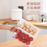Vilscijon Japanese-style refrigerator storage box fresh-keeping box 5L4 fruit kitchen finishing box plastic food-grade storage box - Image 6