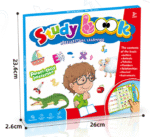 Xinlibao English point reading children's early education thinking development point reading machine toy painting knowledge point reading book - Image 3