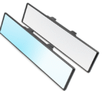 Wholesale car rearview mirror rearview curved mirror large field of view anti-fog anti-dazzling interior rearview mirror blue mirror