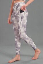 Tie-Dye Second-Skin Feel Legging with Pocket 25"