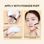 makeup private labele logo vegan translucent water based setting powder cosmetic no pore white pressed loose and setting powder - Image 4