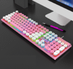 Viper K4 wired game color-blocking keyboard desktop computer accessories luminous manipulator feel wired backlit keyboard