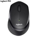 Logitech M330 Soft Mouse Wireless Mouse Office Mouse Right Hand Mouse with Wireless Micro Receiver Black - Image 3