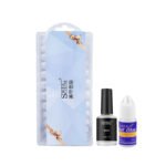 Sweet Color manicure nail patch full paste extended nail fake nail patch transparent nail piece 240 pieces with glue glue - Image 6