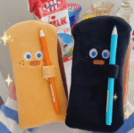 Internet celebrity personality funny pencil bag creative toast bread large capacity pencil bag primary school student stationery box - Image 4