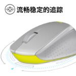 Logitech M330 Soft Mouse Wireless Mouse Office Mouse Right Hand Mouse with Wireless Micro Receiver Black - Image 7