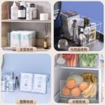 Xitianlong Japanese-style minimalist transparent storage box multifunctional desktop storage box book mask storage 1 pack large - Image 9