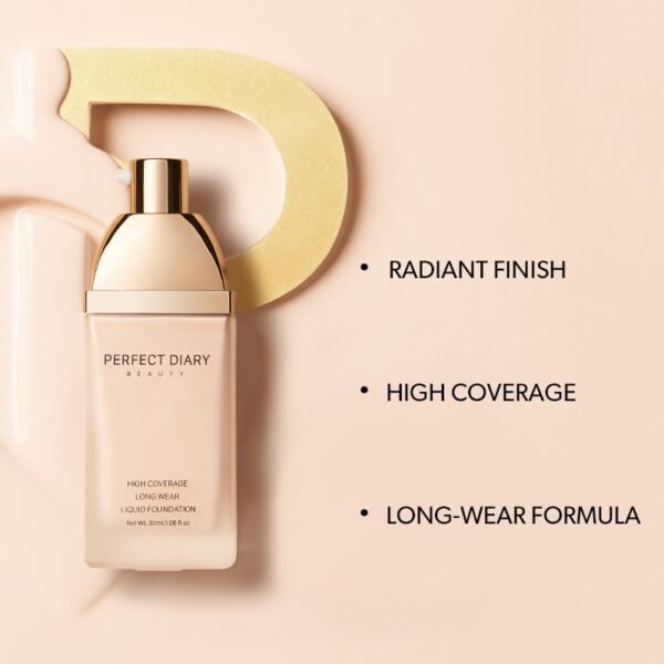 Makeup Liquid Foundation Correct Face Skin Tone Lasting Liquid Foundation Perfectdiary Hot-selling Waterproof Female 3 Years