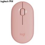 Logitech (Logitech) Pebble Pebble Mouse Wireless Bluetooth Mouse Office Mouse Light Sound Mouse Female Mouse Portable Mouse Symmetrical Mouse Rose Pink - Image 3