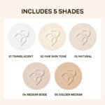 makeup private labele logo vegan translucent water based setting powder cosmetic no pore white pressed loose and setting powder - Image 5