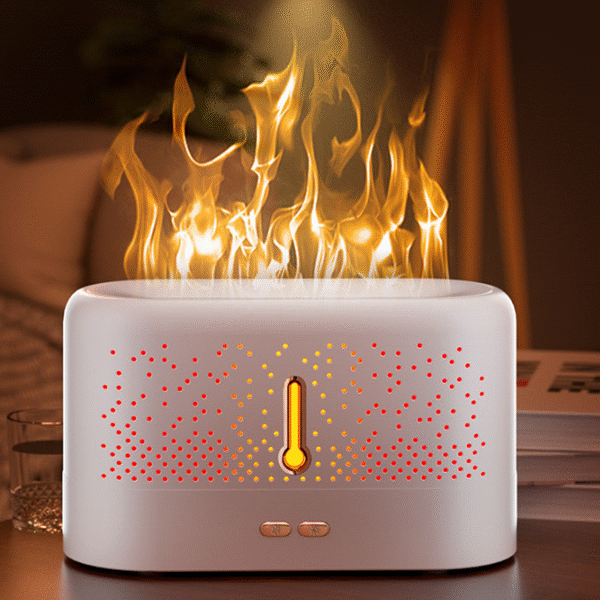 Cross-border special for new flame aromatherapy machine bedroom air purification humidifier USB plug-in essential oil diffuser