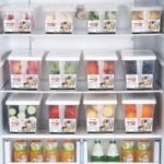 Vilscijon Japanese-style refrigerator storage box fresh-keeping box 5L4 fruit kitchen finishing box plastic food-grade storage box - Image 4