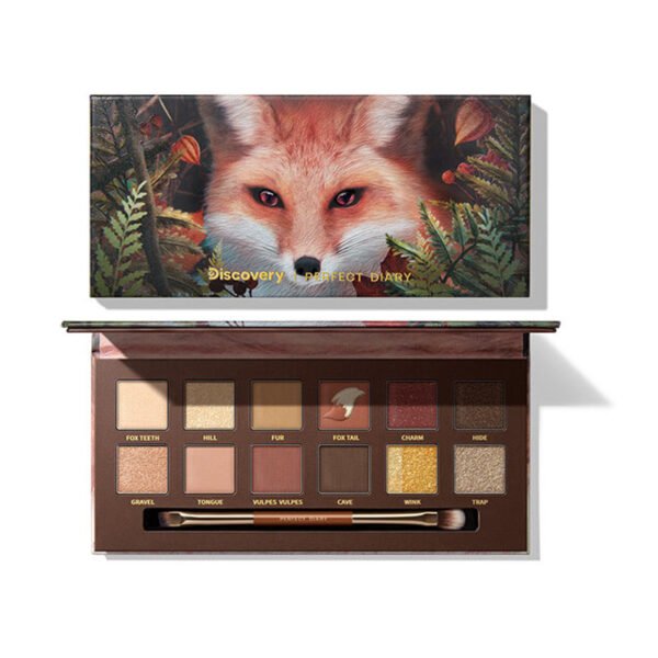 Perfect Diary Dreamworld Matte Lipstick Cosmetic Eye Shadow Metallic Case Eyeshadow Area Lady's Eyes Beauty Makeupl Powder 12g