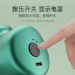 AUX Mini Fascia Gun High-frequency Vibration Muscle Relaxation Massage Gun Neck Membrane Gun Cervical Spine Massager Set Fascia Gun Fitness/Sports Equipment Gift Practical Men - Image 7