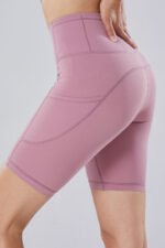 High-Waist Biker Short With Pockets - Image 3